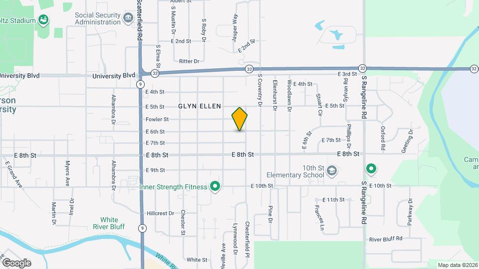 2617 E 6th St Mapa y Detalles de la Ubicación