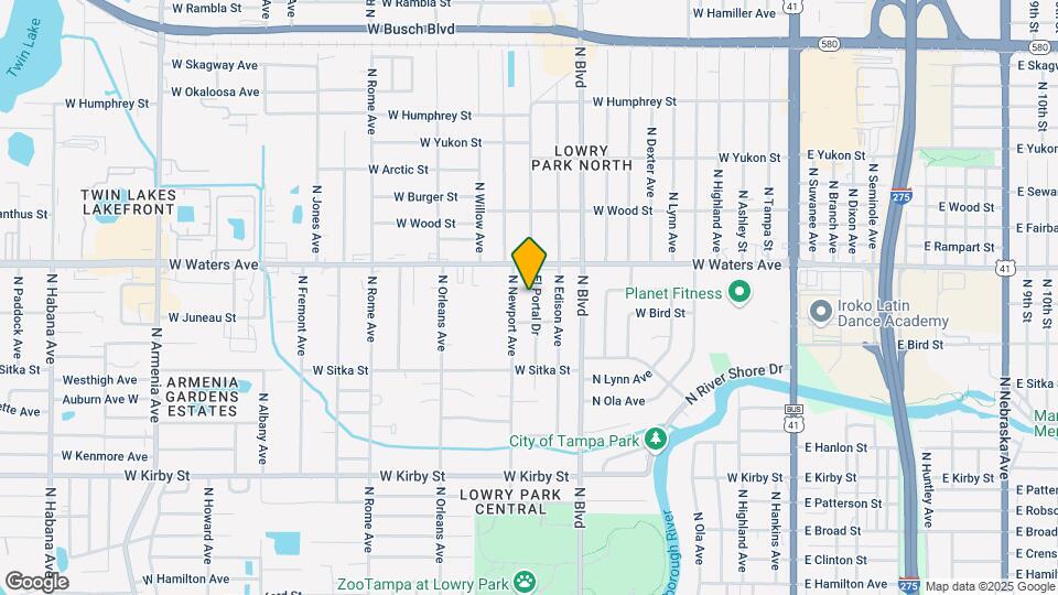 8310 El Portal Dr Map and Location Details