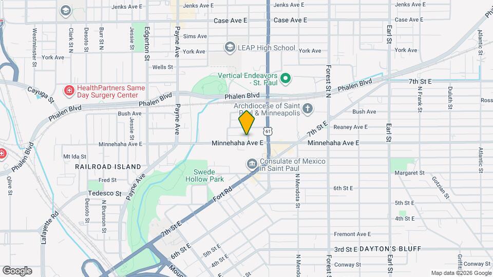 777 Minnehaha Ave E Map and Location Details