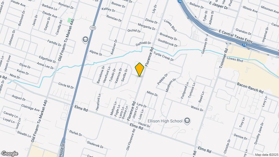 3300 Alicante Ct Map and Location Details