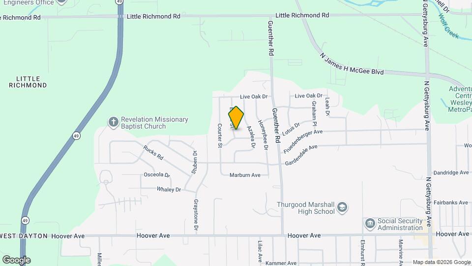 1474 Elaine St Map and Location Details