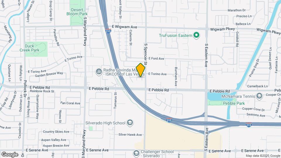 8841 Blue Wolf St Map and Location Details