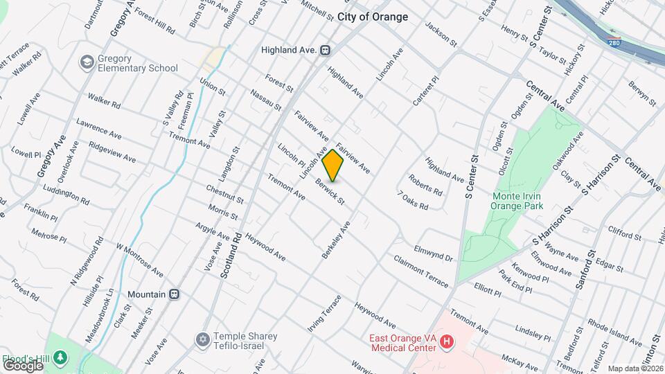 395 Berwick St Map and Location Details