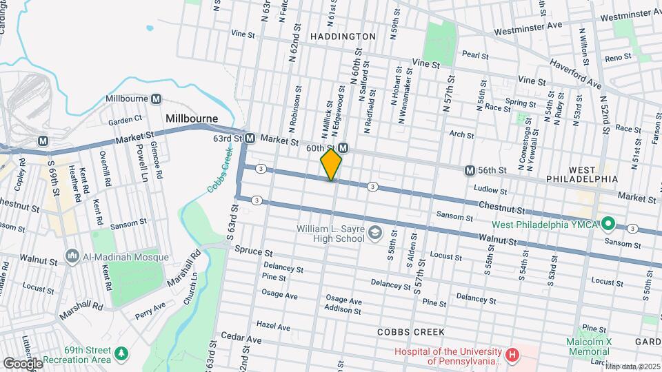 6006 Chestnut St, Unit 2 Map and Location Details