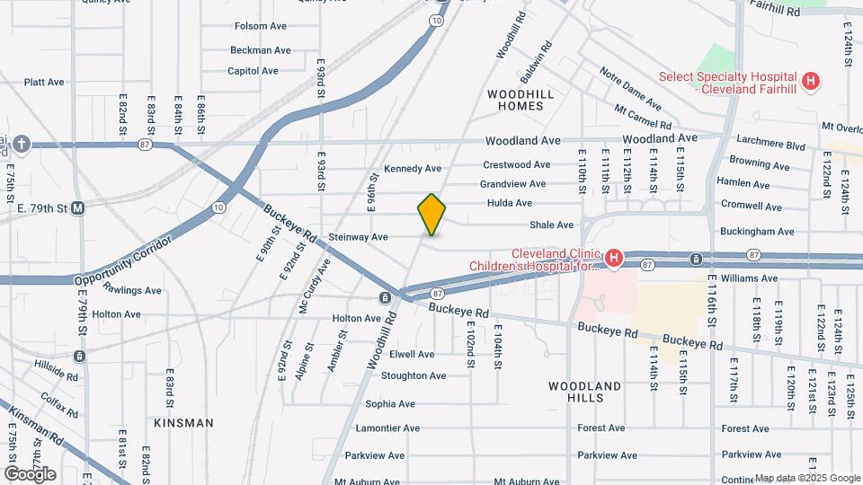 9809 Rosehill Ave Mapa y Detalles de la Ubicación
