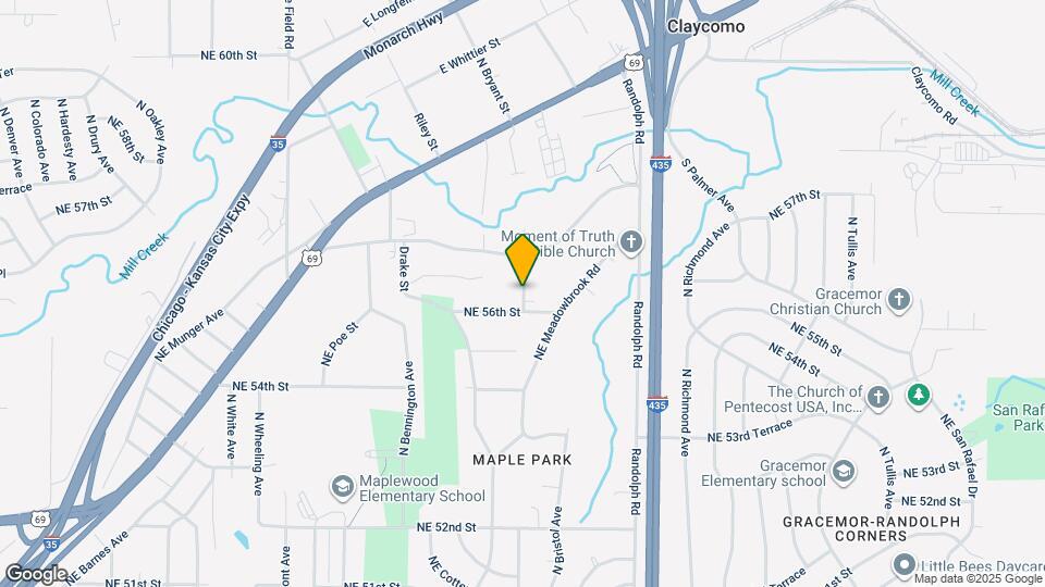 5640 N Winchester Ave Map and Location Details