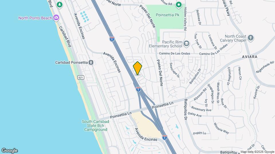 804 Spindrift Ln Map and Location Details