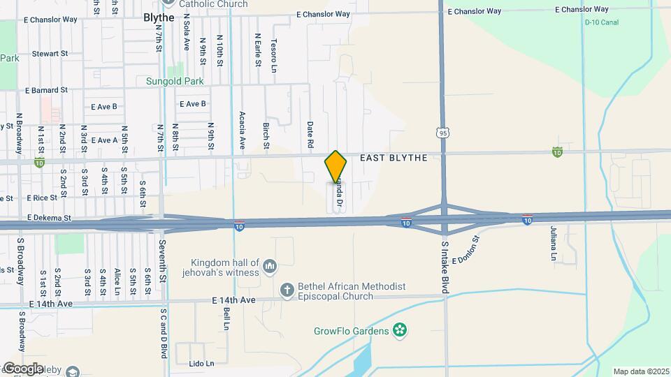 Burtons Mobile Home & RV Park Map and Location Details