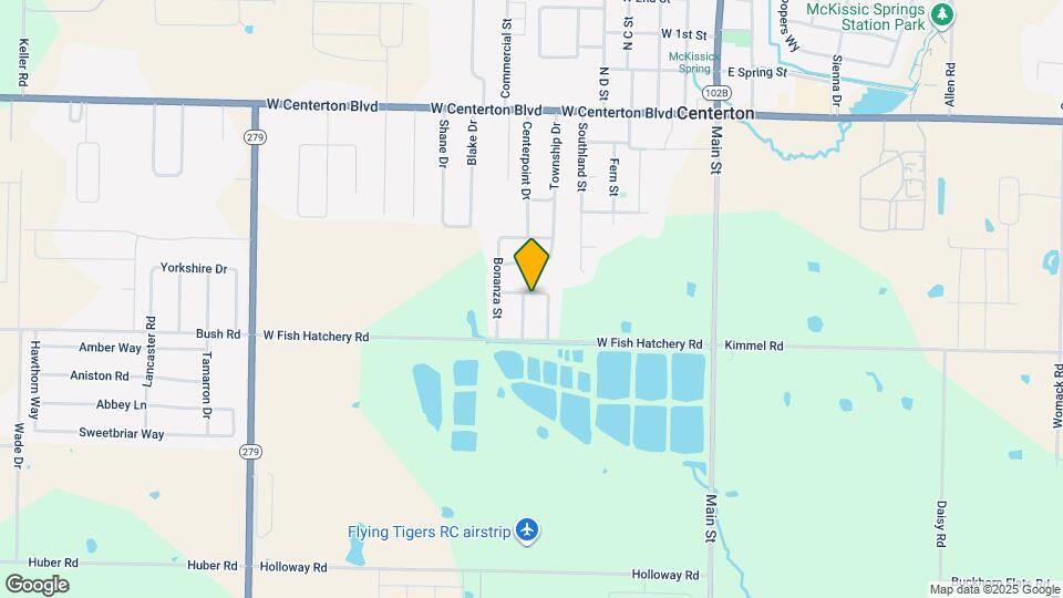 521 Redbud St Map and Location Details