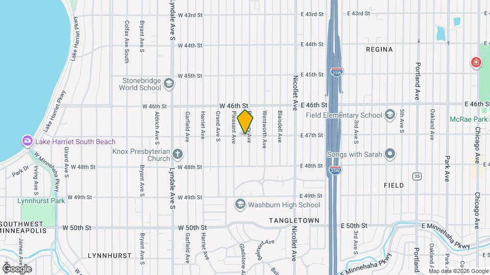 4702 Pillsbury Ave S, Unit 4702 Pillsbury Ave S. Map and Location Details