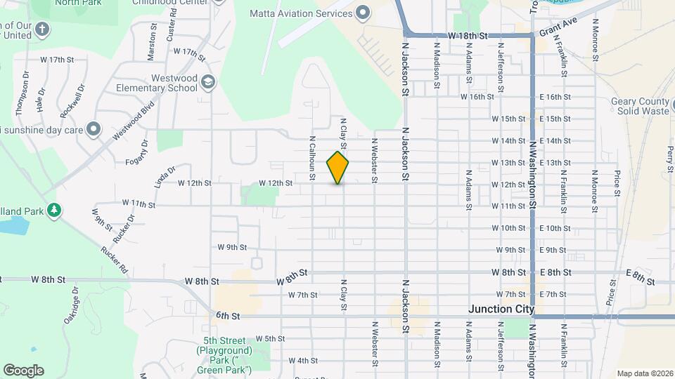 705 W 12th St Map and Location Details