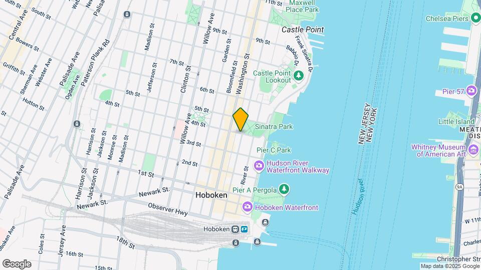 334 Hudson St Map and Location Details