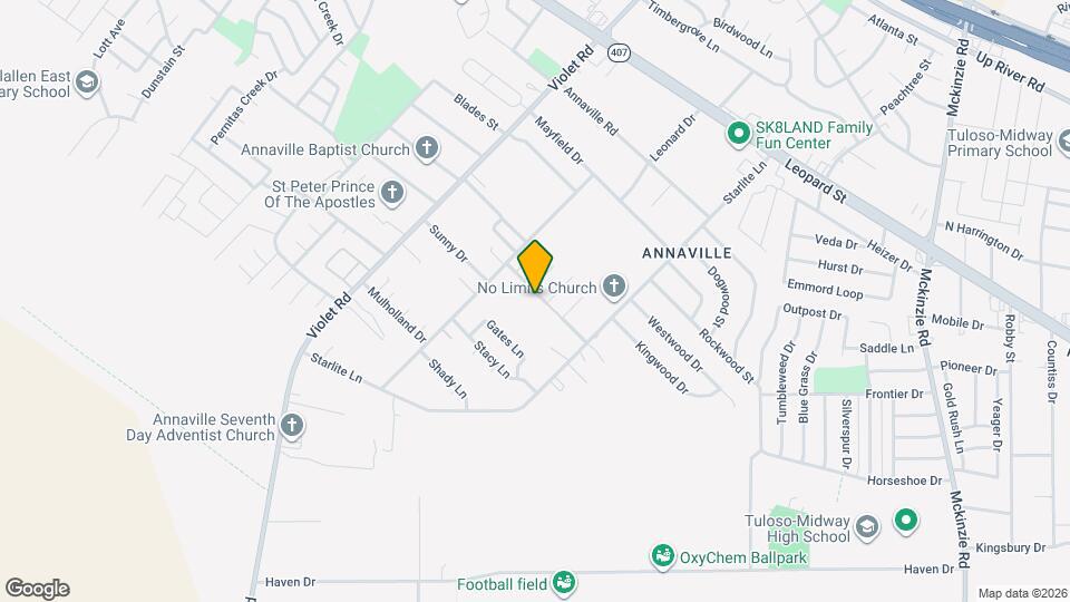 10849 Eastwood Dr Map and Location Details