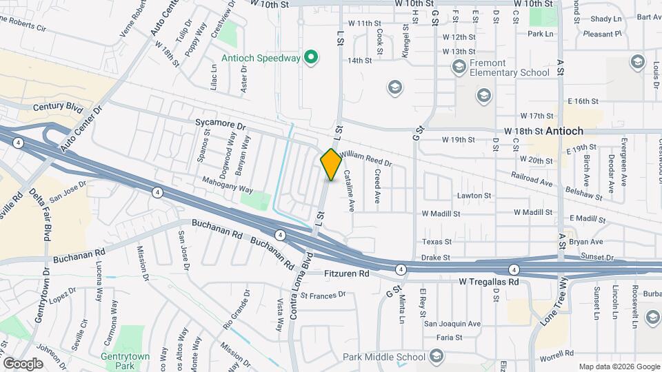 2209 L St Map and Location Details