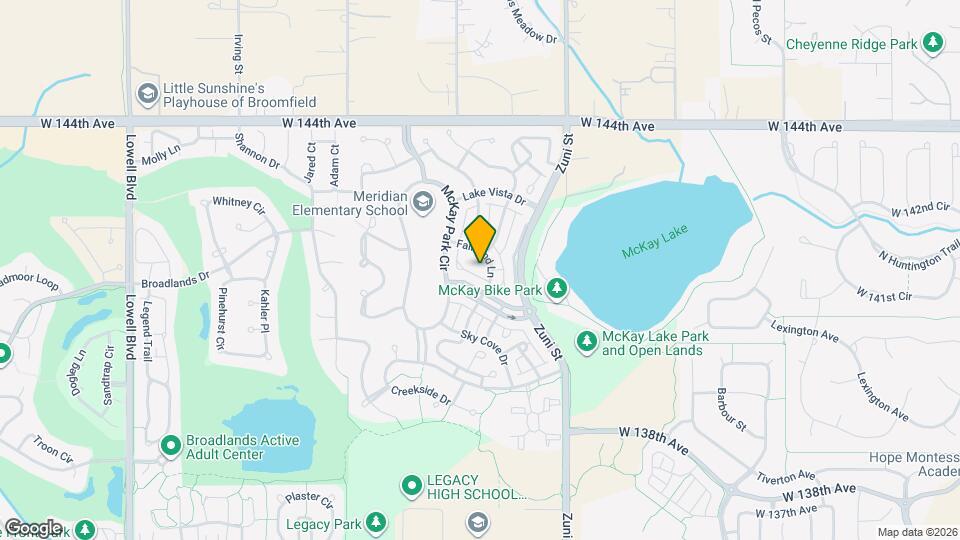 14141 Fairwind Ln Map and Location Details