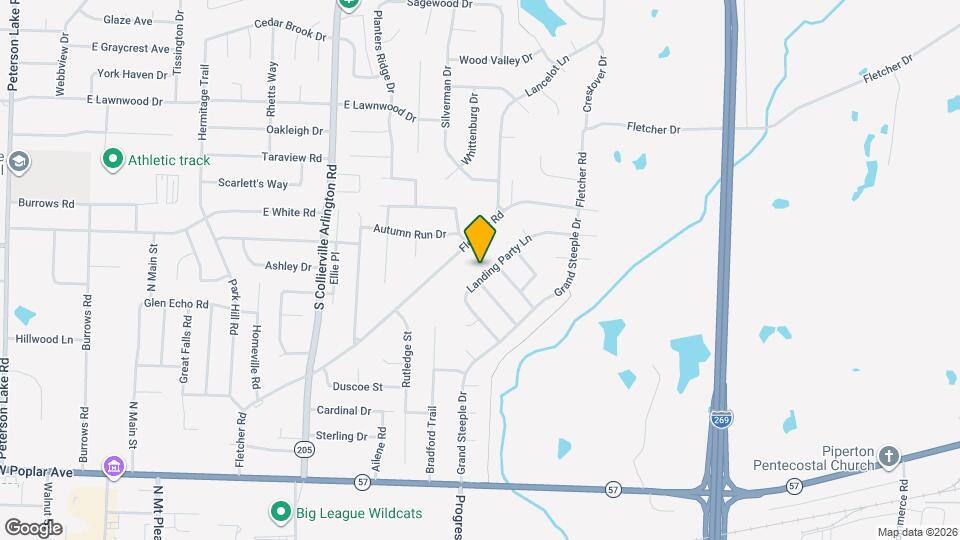 624 Landing Party Ln Map and Location Details
