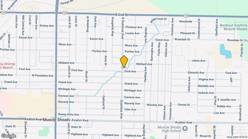 1001 Ford Ave Map and Location Details