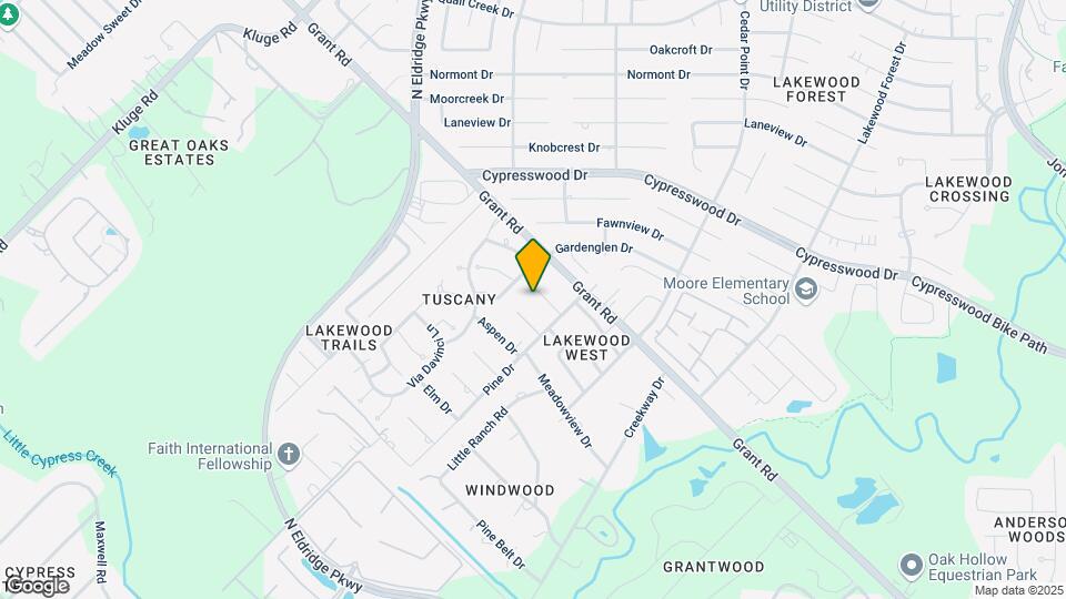 12015 Cottonwood Ln Map and Location Details