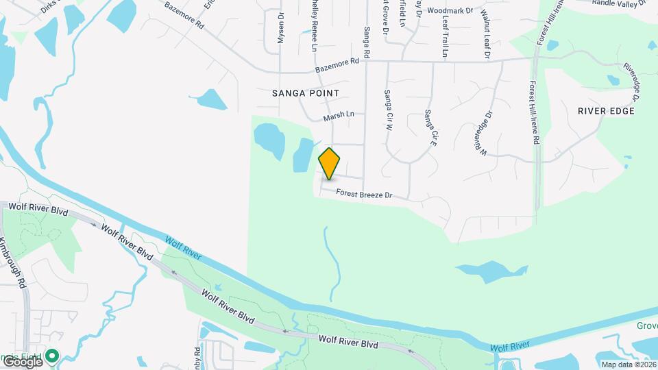 8664 Forest Breeze Dr Map and Location Details