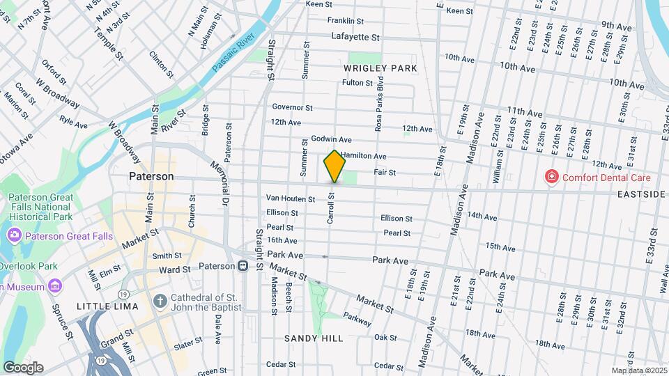 302-308 Broadway Mapa y Detalles de la Ubicación
