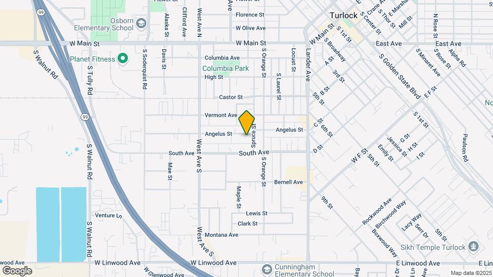 514 Angelus St Mapa y Detalles de la Ubicación