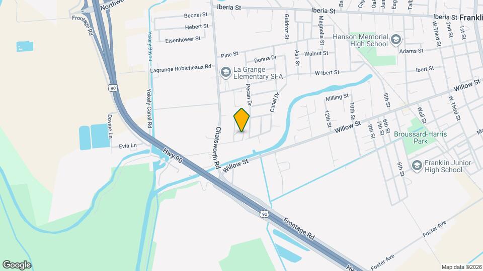 1910 Canal Dr Map and Location Details