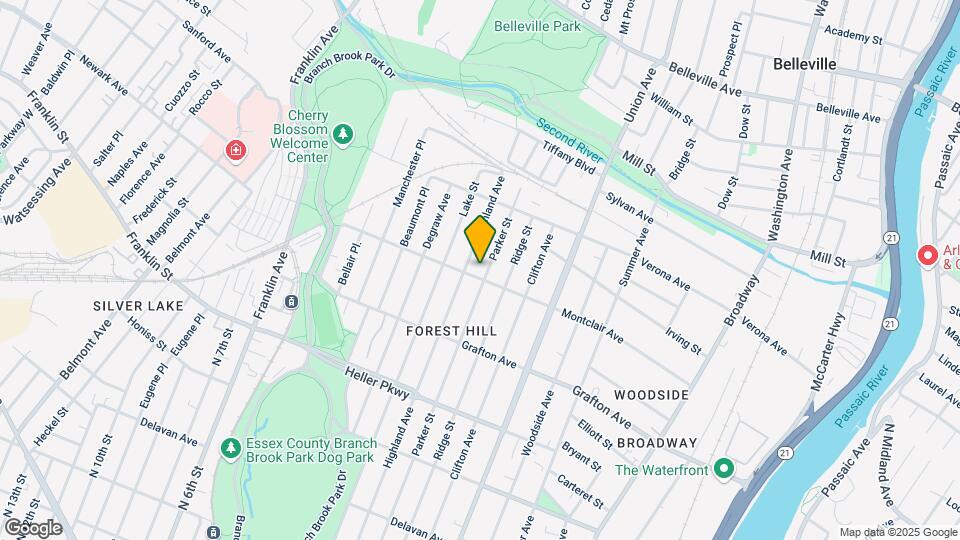 247 Montclair Ave, Unit Forest Hills Apartment Map and Location Details