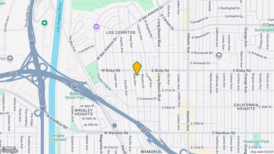 3744 Pine Ave Mapa y Detalles de la Ubicación