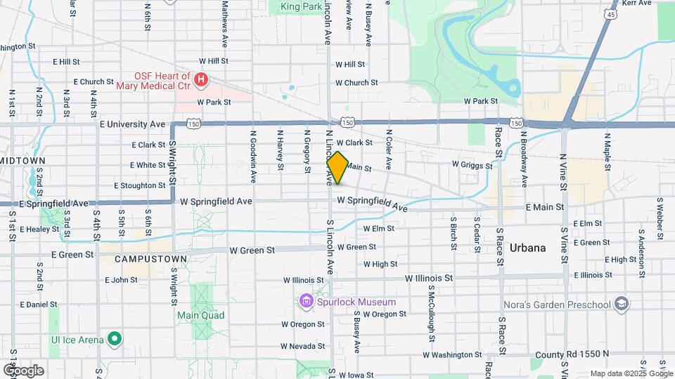 809 W Stoughton Map and Location Details