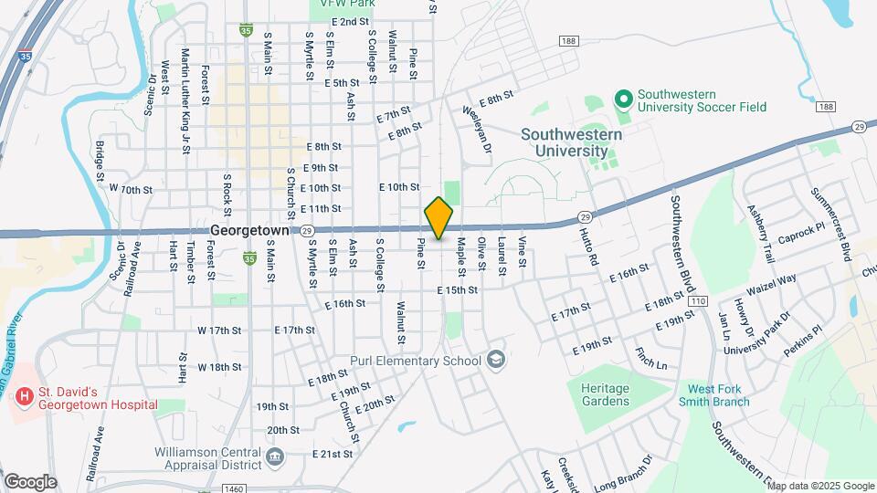 807 E 13th St Mapa y Detalles de la Ubicación