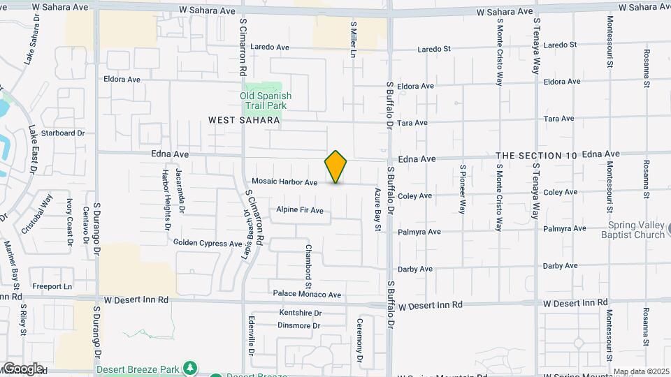 7949 Mosaic Harbor Ave Map and Location Details