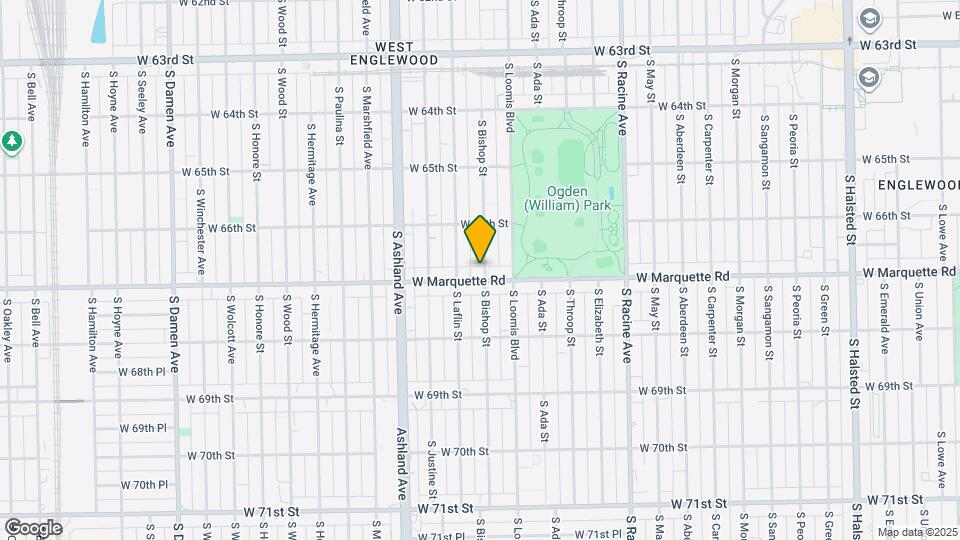 6648 S Bishop St Mapa y Detalles de la Ubicación