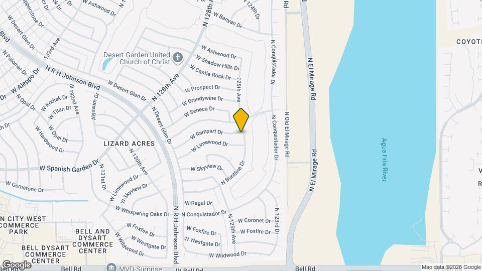 12503 W Rampart Dr Mapa y Detalles de la Ubicación