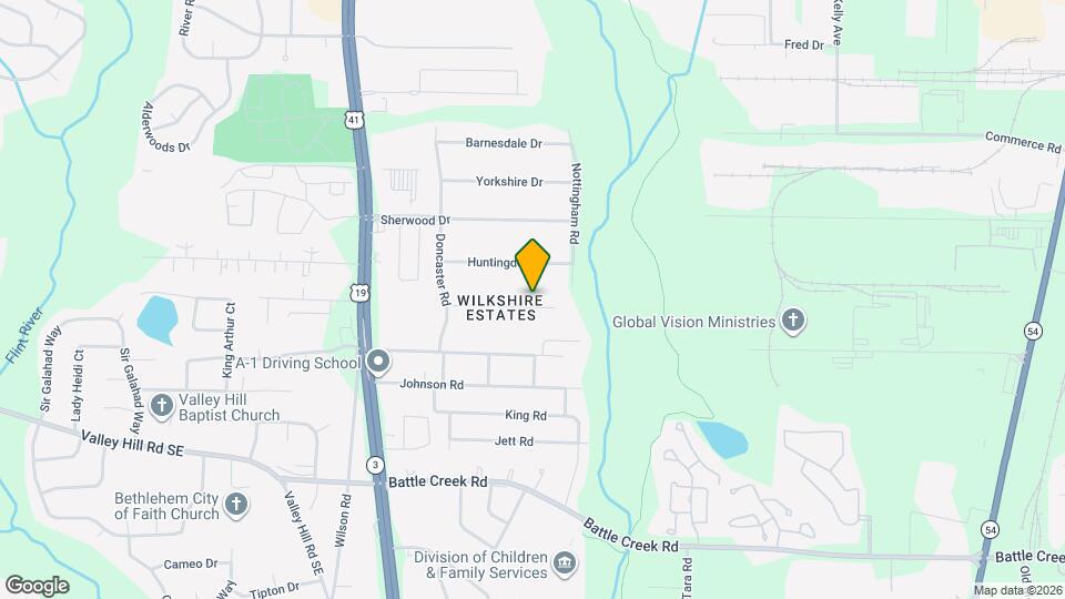 808 S Nottingham Rd Map and Location Details