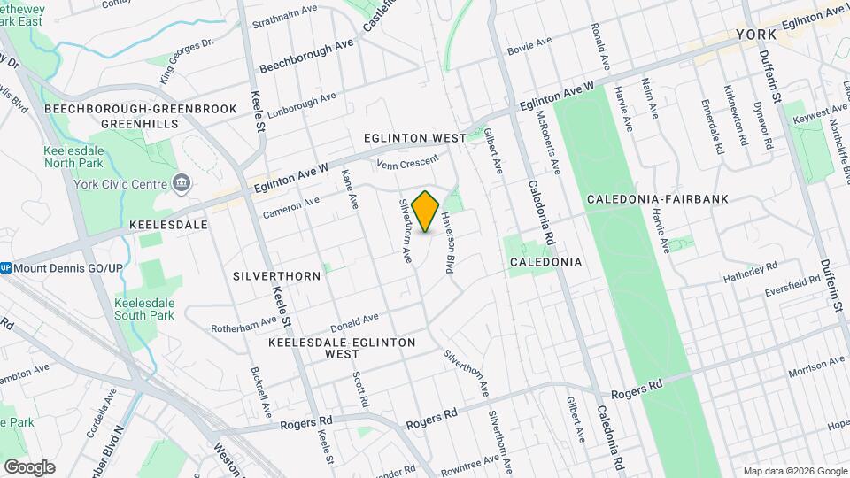 18 Harlton Crescent Map and Location Details