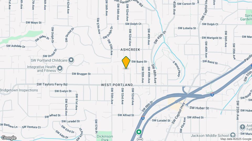 9514 SW 53rd Ave Map and Location Details