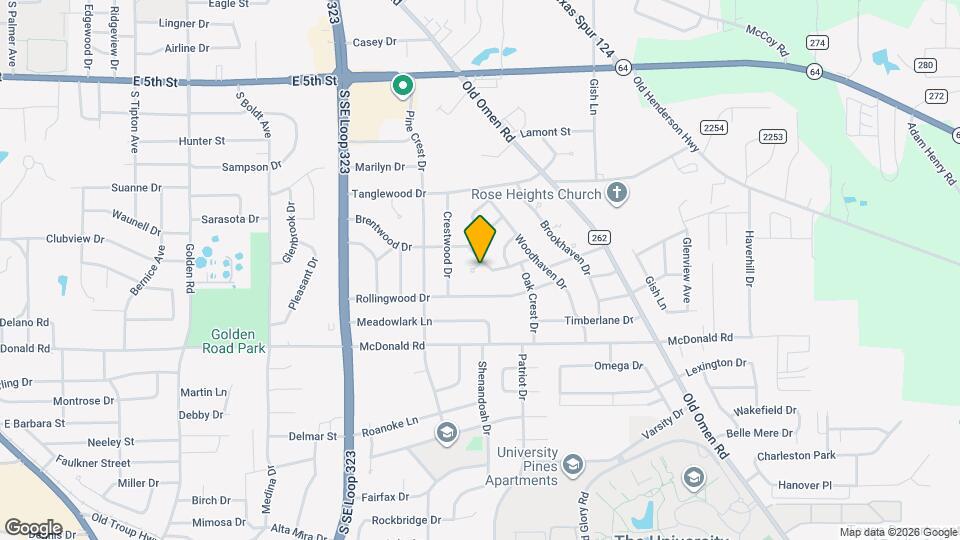 3011 Brentwood Dr Map and Location Details