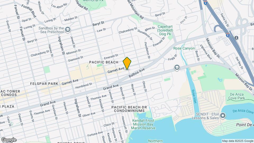 4464 Noyes St Map and Location Details