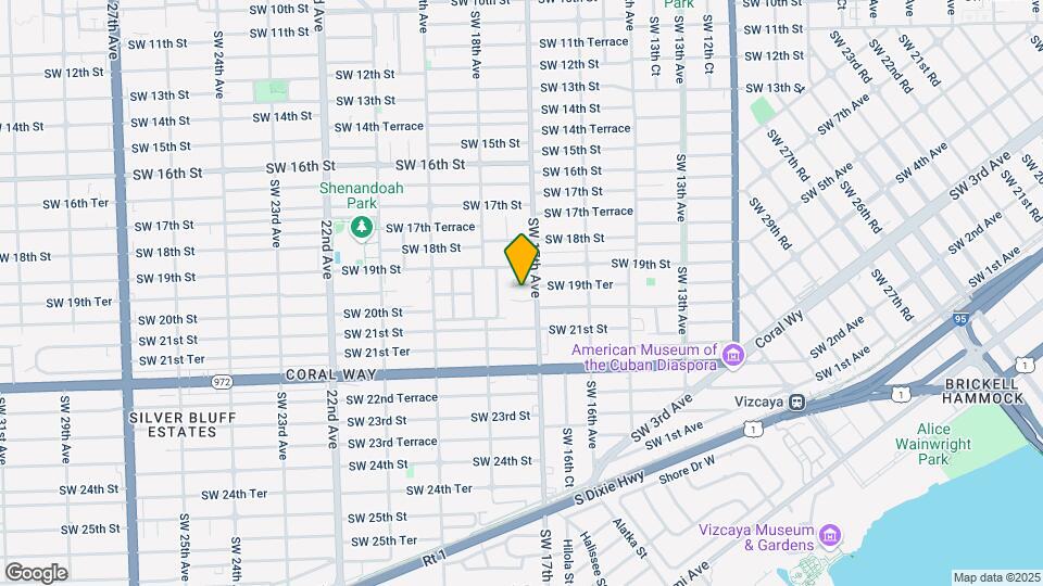 1914 SW 17th Ave Map and Location Details