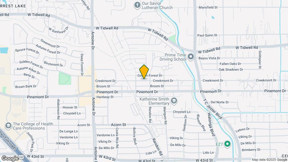 5019 Creekmont Dr Map and Location Details