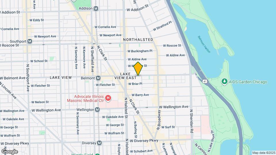 711 W Belmont, Unit 507 Mapa y Detalles de la Ubicación