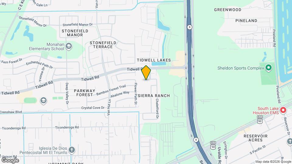 13206 Ambrosa Dr Map and Location Details