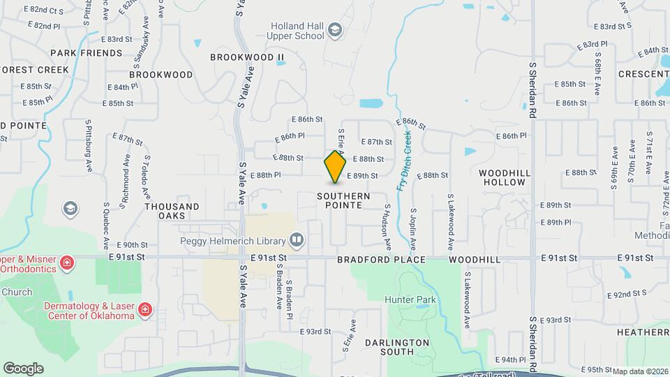 5311 E 89th Pl Map and Location Details