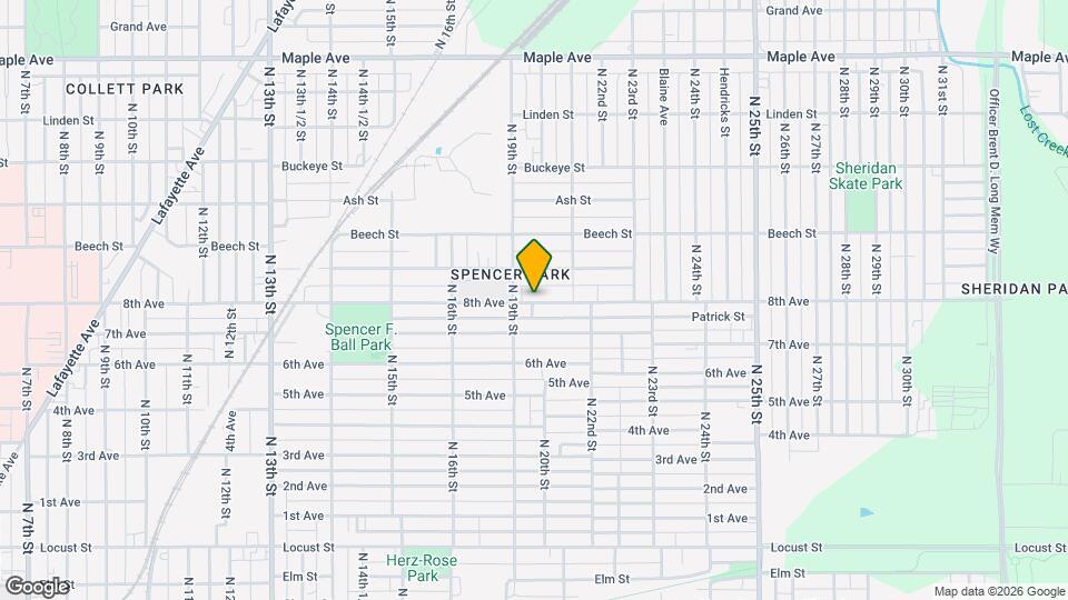 1920 8th Ave Mapa y Detalles de la Ubicación