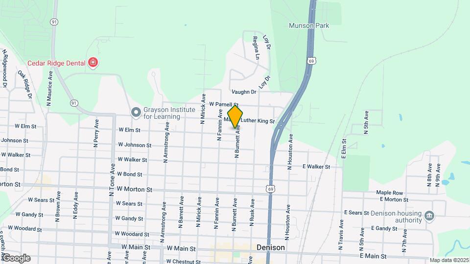415 W Elm St Map and Location Details