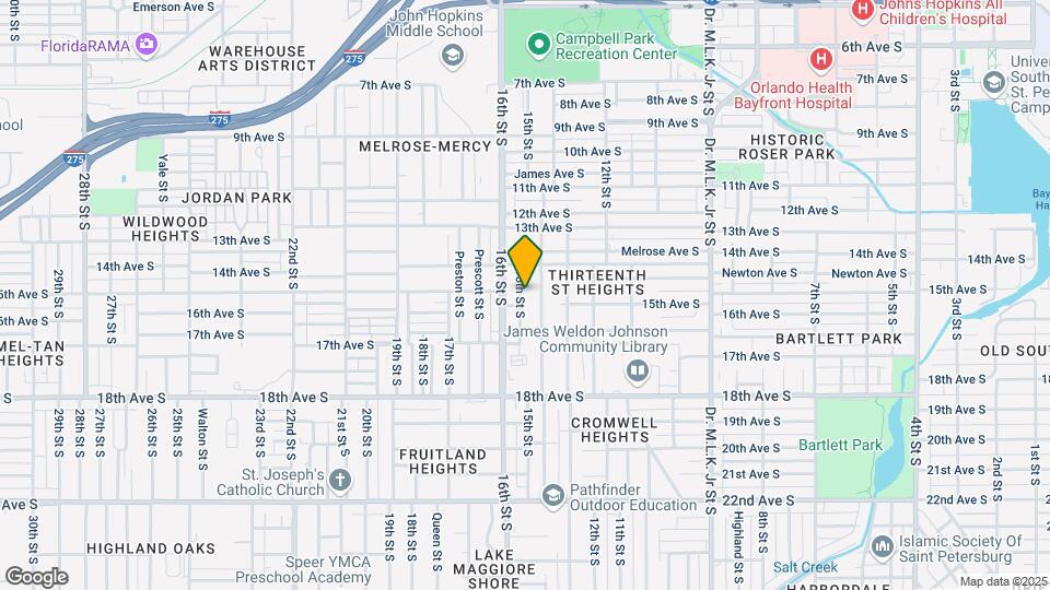 1466 15th St S Mapa y Detalles de la Ubicación