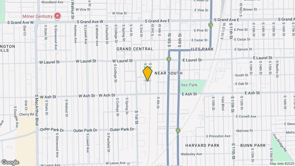 1844 S 2nd St Mapa y Detalles de la Ubicación