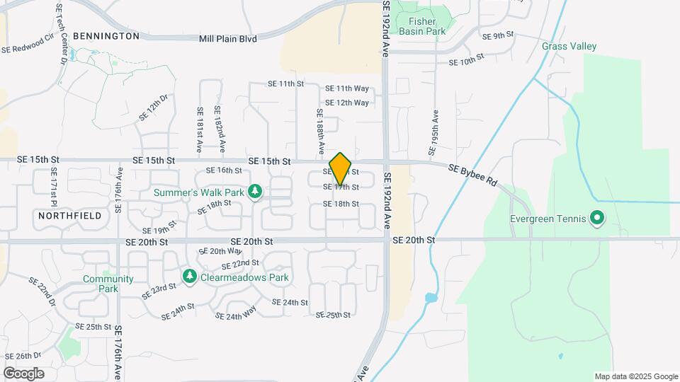 18805 SE 17th St Map and Location Details