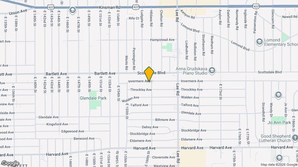 16004 Invermere Ave Map and Location Details