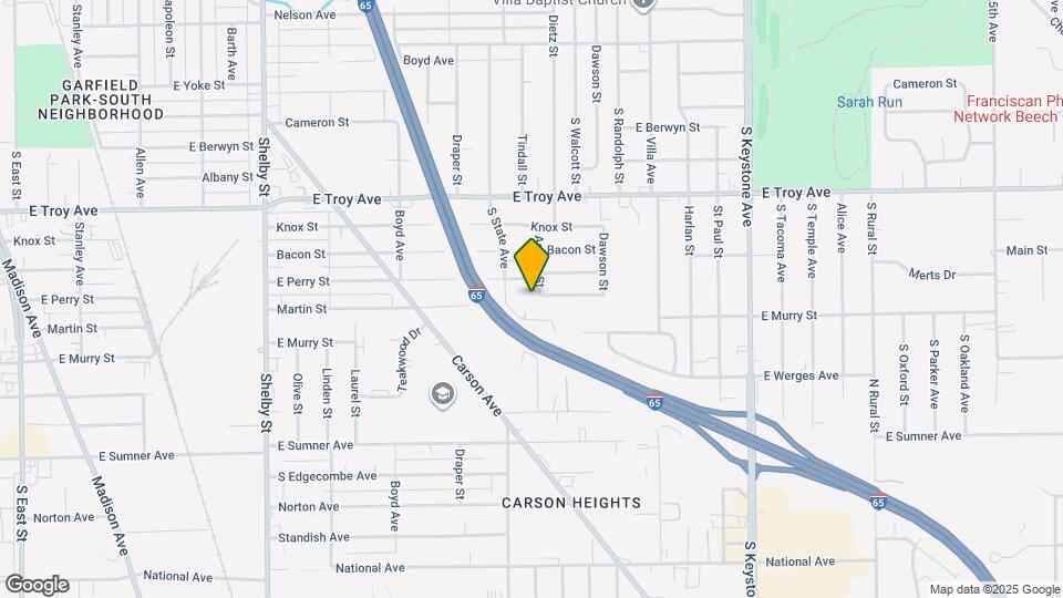 3146 Asbury St Map and Location Details